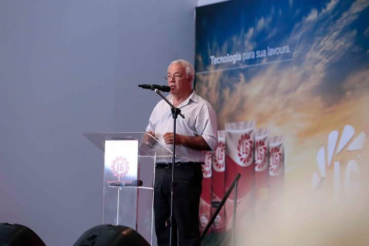 Inauguração da Fábrica de Beneficiamento de Sementes no Brasil