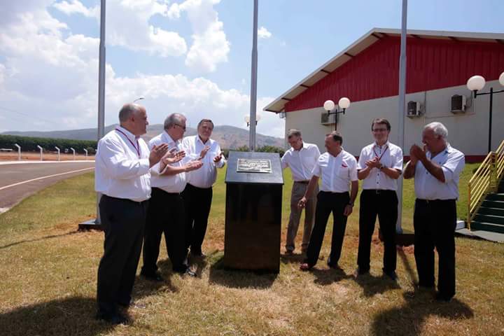 Inauguração da Fábrica de Beneficiamento de Sementes no Brasil
